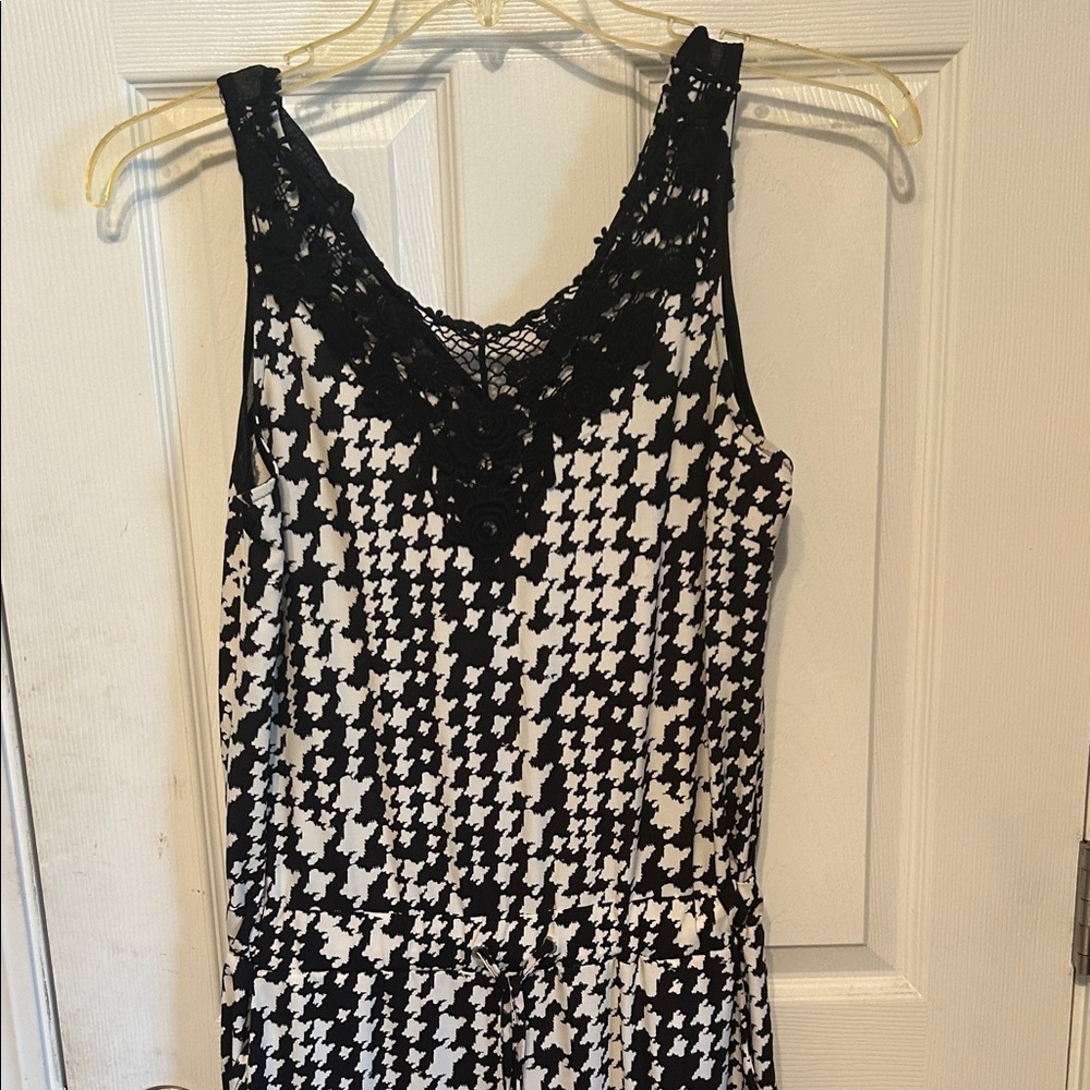 Zebra print jumpsuit